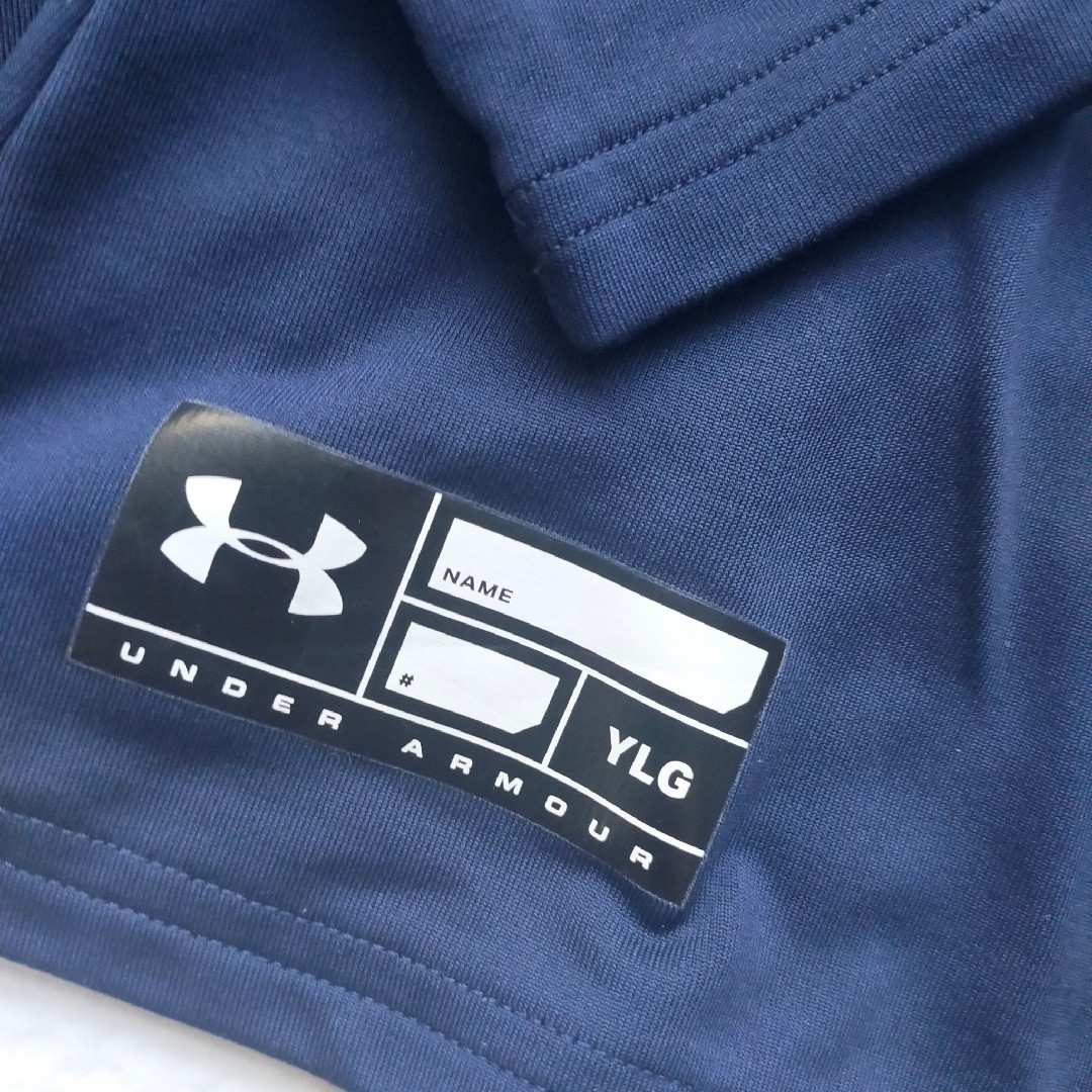 UNDER ARMOUR(アンダーアーマー)の美品✨アンダーアーマー コールドギア ジュニア 140-145⚾裏起毛2点セット キッズ/ベビー/マタニティのキッズ服男の子用(90cm~)(Tシャツ/カットソー)の商品写真