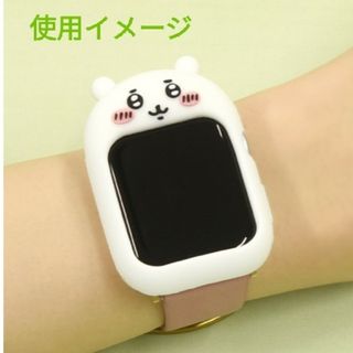 チイカワ(ちいかわ)の未使用　ちいかわ　Apple Watch 保護ケースカバー　シリコンケース(腕時計)