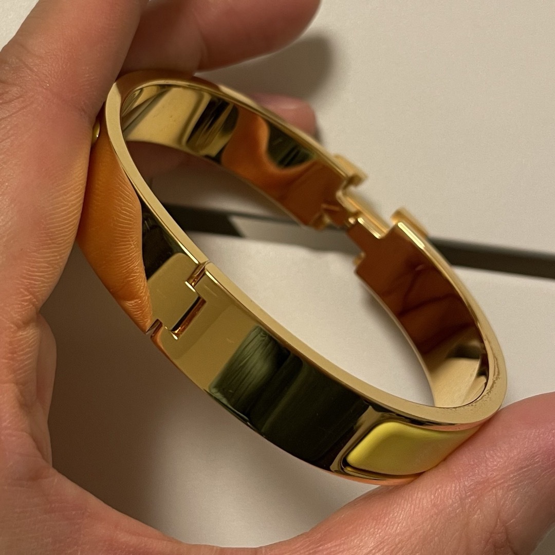 HERMES - 【超美品】【希少色】エルメス ブレスレット クリックH HERMES - 【超美品】【希少色】エルメス ブレスレット クリックH