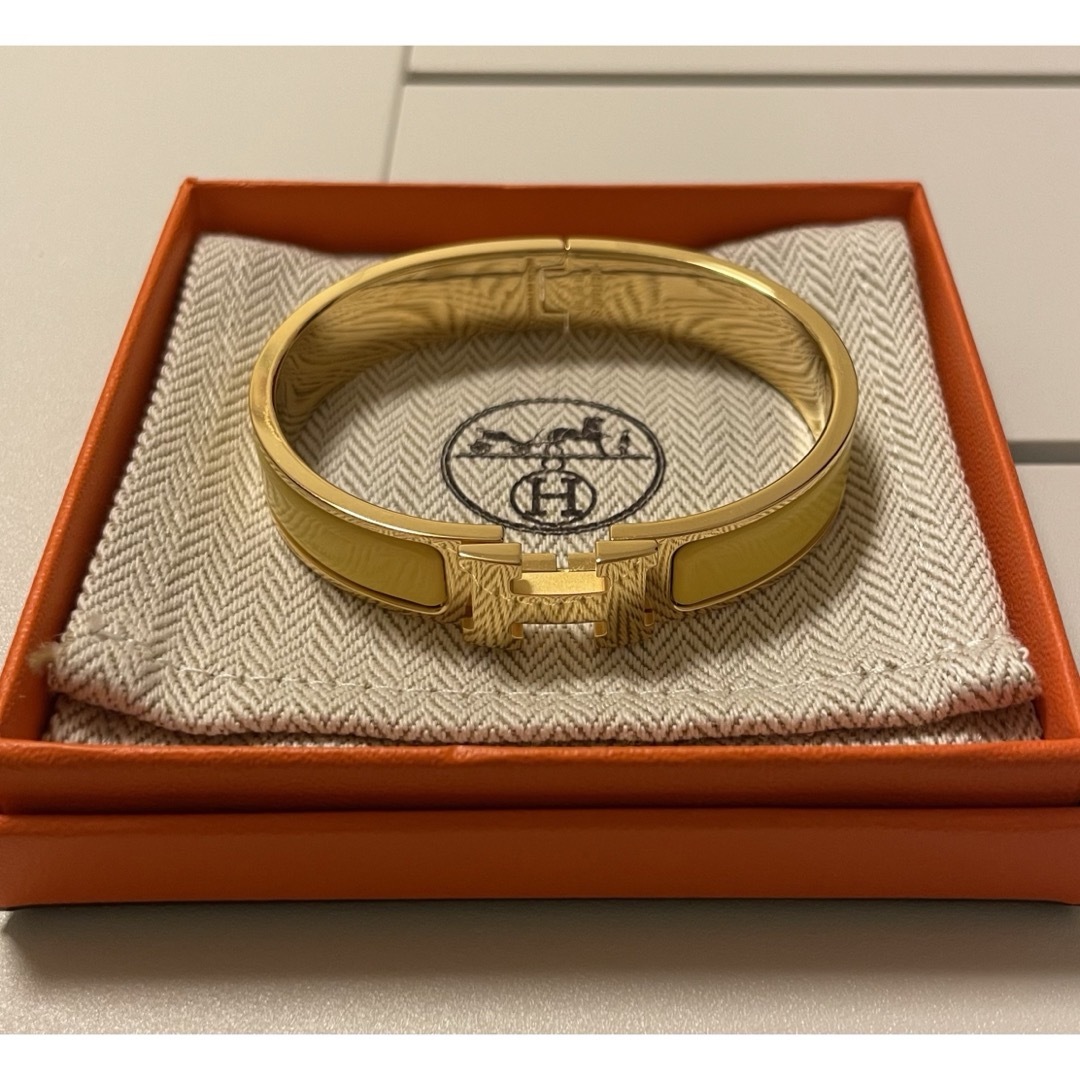 HERMES - 【超美品】【希少色】エルメス ブレスレット クリックH HERMES - 【超美品】【希少色】エルメス ブレスレット クリックH