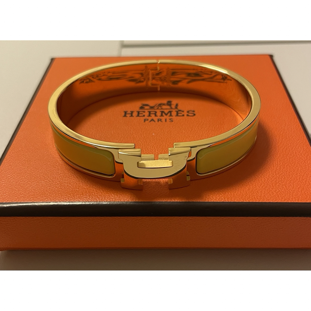 HERMES - 【超美品】【希少色】エルメス ブレスレット クリックH HERMES - 【超美品】【希少色】エルメス ブレスレット クリックH