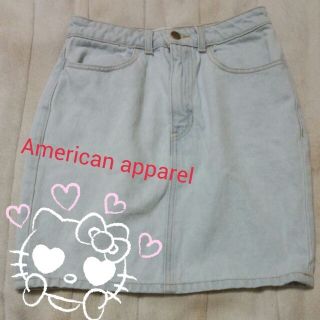 アメリカンアパレル(American Apparel)のアメアパ♡デニムタイトスカート(ひざ丈スカート)