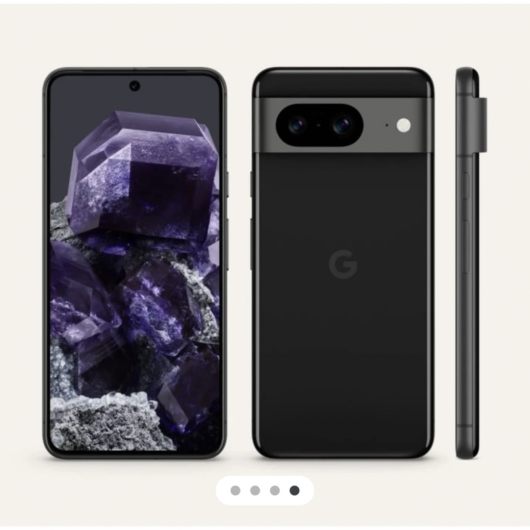 Google Pixel(グーグルピクセル)のGoogle Pixel 8 新品・未使用 Obsidian - 128GB スマホ/家電/カメラのスマートフォン/携帯電話(スマートフォン本体)の商品写真