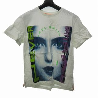 ポールスミス(Paul Smith)のポールスミス 美品 Tシャツ カットソー 染み込み ラバー プリント M(Tシャツ(半袖/袖なし))