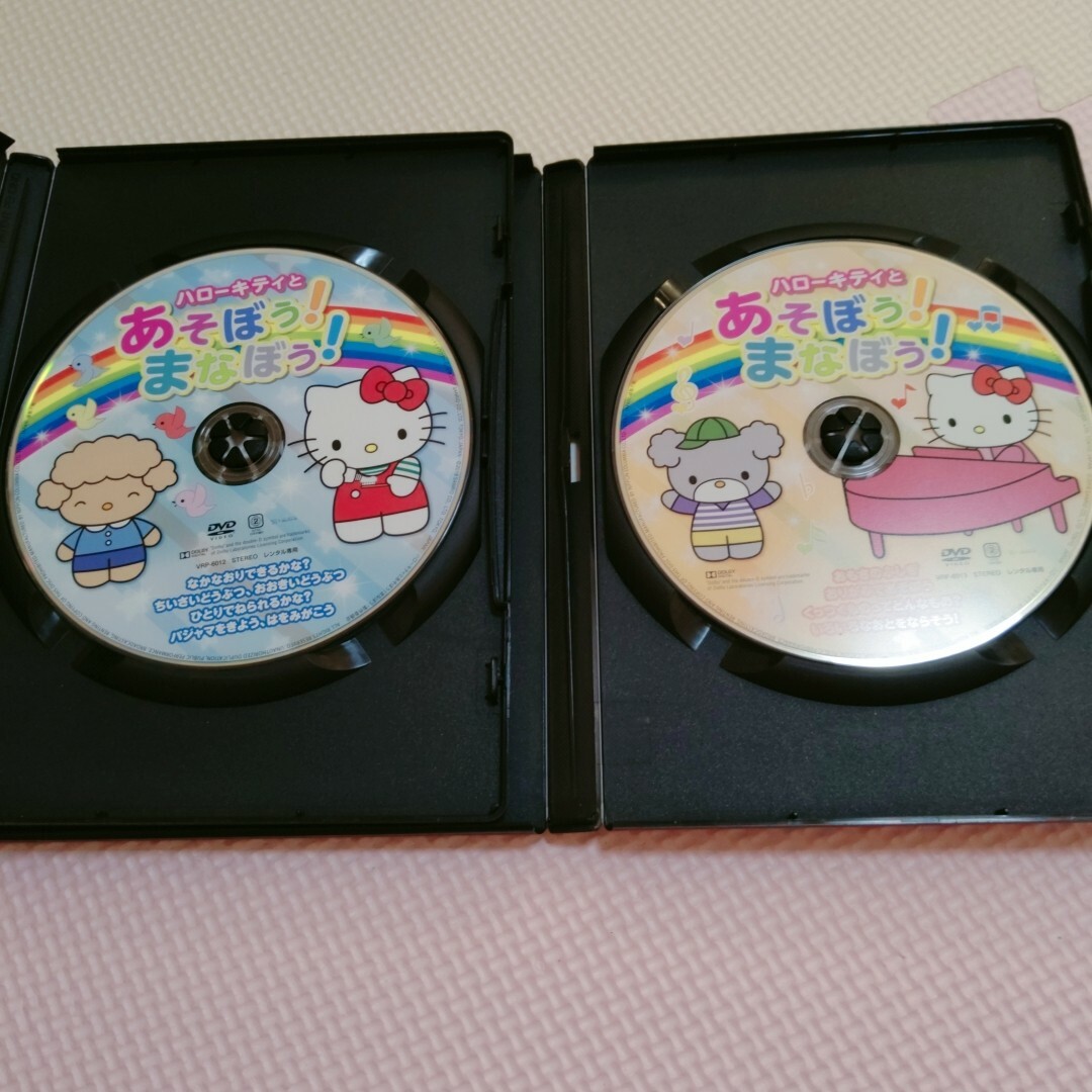 ハローキティ(ハローキティ)のDVD ハローキティとあそぼう！まなぼう！ エンタメ/ホビーのDVD/ブルーレイ(キッズ/ファミリー)の商品写真