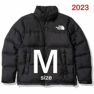 ザノースフェイス(THE NORTH FACE)の2023 ノースフェイス　ヌプシジャケット　ND92335　ブラック M　メンズ(ダウンジャケット)