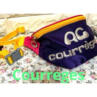 クレージュ(Courreges)のCourreges(ｸﾚｰｼﾞｭ)ウエストポーチ(ボディバッグ/ウエストポーチ)