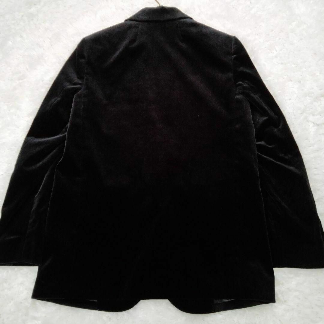 theory(セオリー)の【美品】セオリー　ストレッチベルベット　スーツセットアップ　パンツ　黒　22AW レディースのフォーマル/ドレス(スーツ)の商品写真