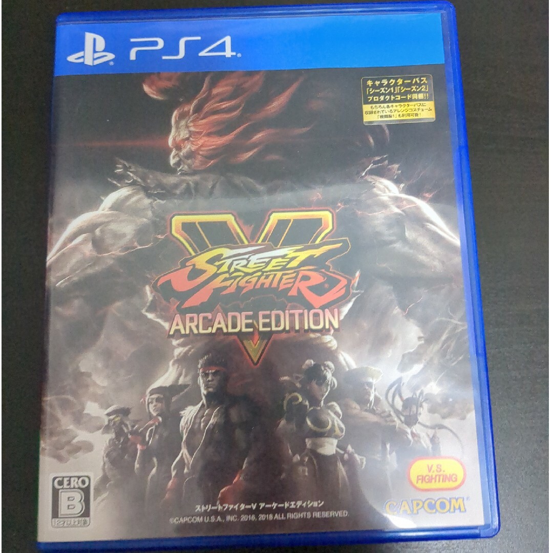 CAPCOM(カプコン)のストリートファイターV アーケードエディション エンタメ/ホビーのゲームソフト/ゲーム機本体(家庭用ゲームソフト)の商品写真