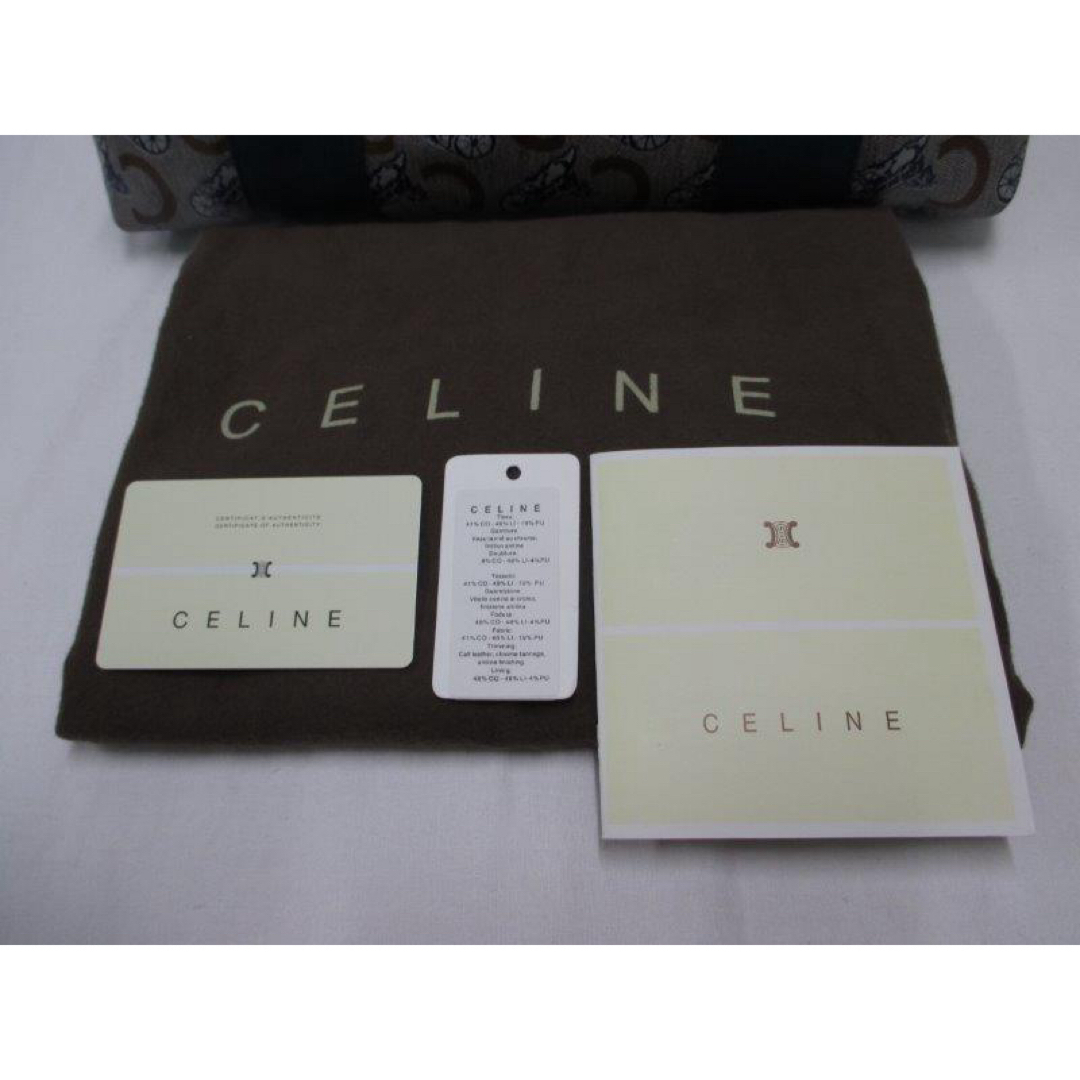 celine(セリーヌ)の美品 CELINE セリーヌ サルキーライン 馬車 Cマカダム柄 トートバッグ レディースのバッグ(トートバッグ)の商品写真