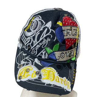 エドハーディー(Ed Hardy)の【期間限定お値下げ】ED HARDY メッシュスナップバックキャップ(キャップ)