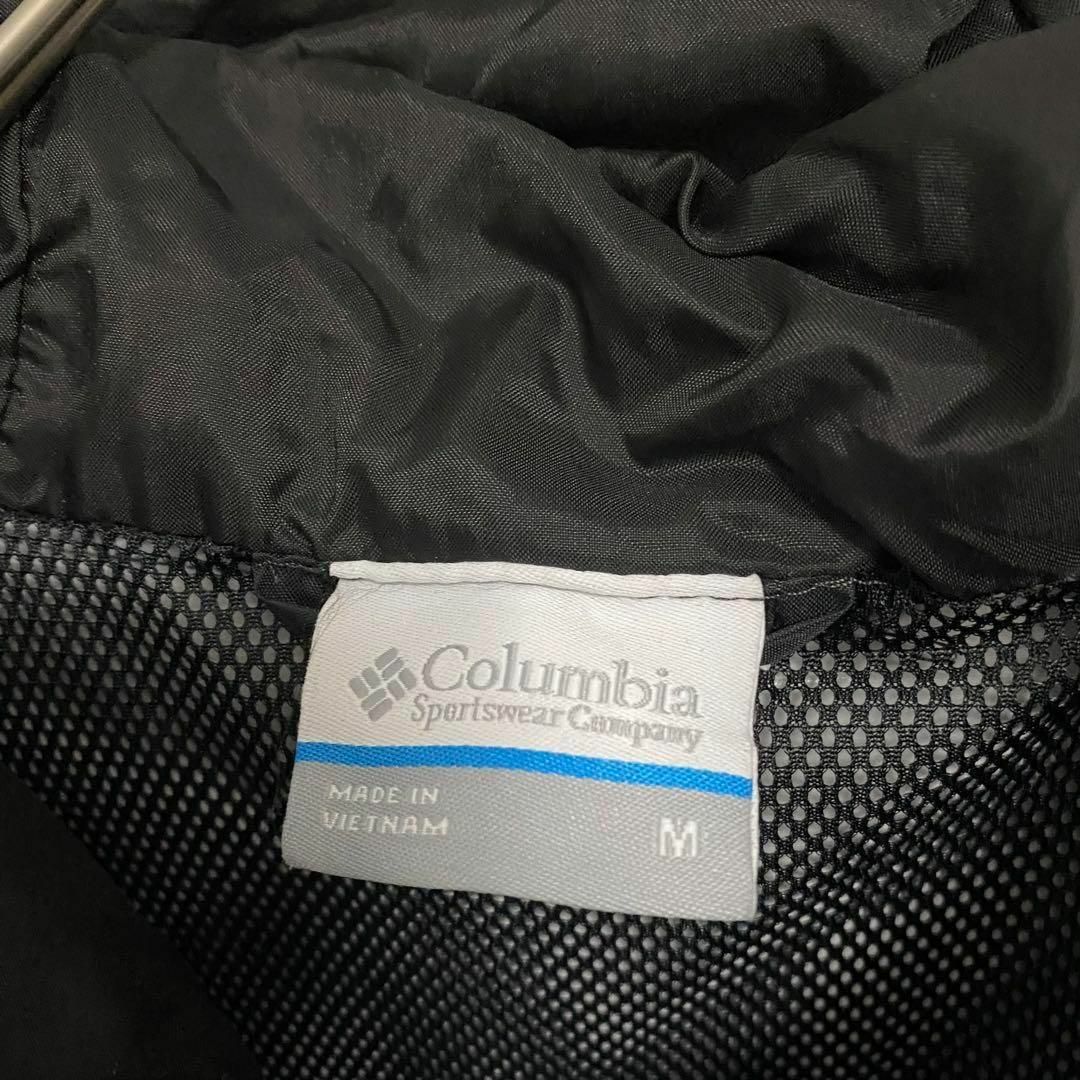 Columbia(コロンビア)のコロンビア　オムニテック　ナイロンジャケット　黒　メンズM プリント メンズのジャケット/アウター(ナイロンジャケット)の商品写真