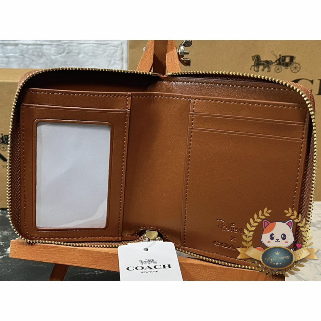 COACH(コーチ)の限定コラボ Disney X Coach 折財布◆ジャガード ミッキー　おまけ付 レディースのファッション小物(財布)の商品写真