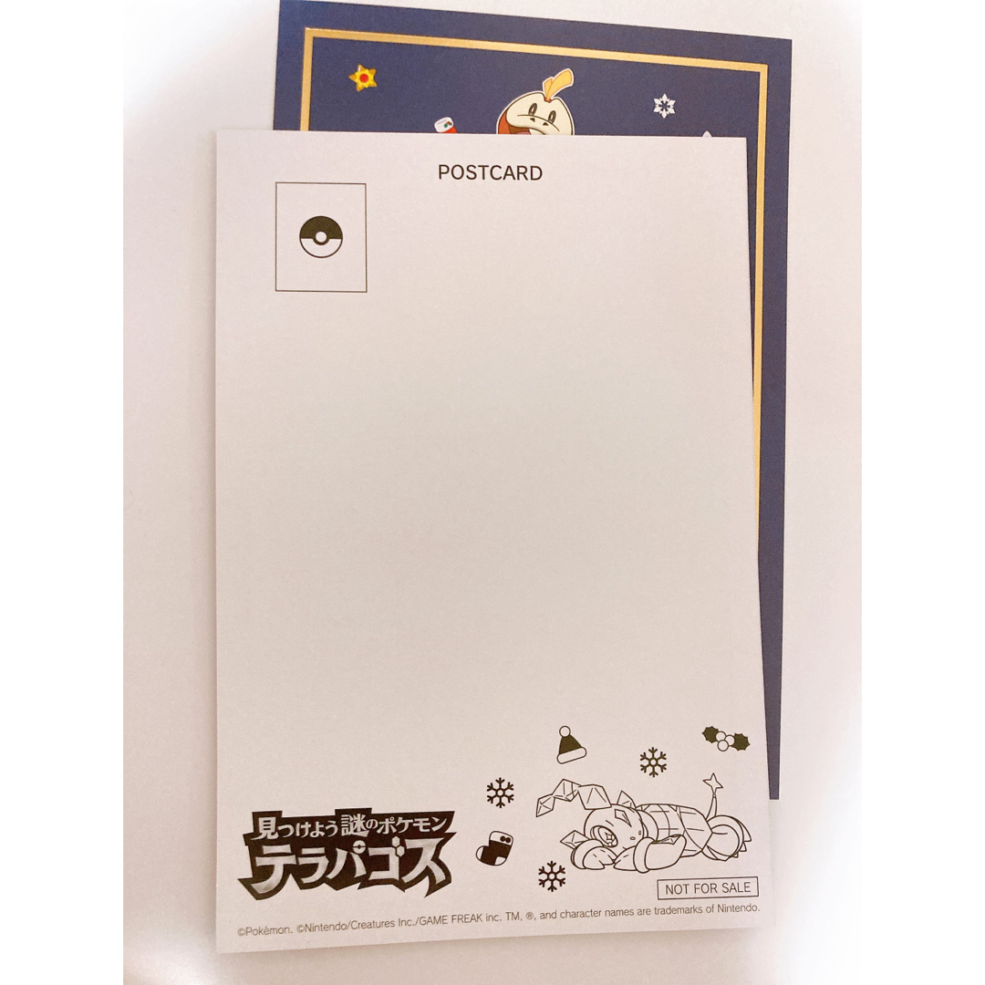 ポケモン クリスマスカード　2枚セット エンタメ/ホビーのおもちゃ/ぬいぐるみ(キャラクターグッズ)の商品写真