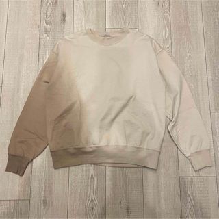 オーラリー(AURALEE)の美品【AURALEE】ORGANIC COTTON COMPACT SWEAT(トレーナー/スウェット)