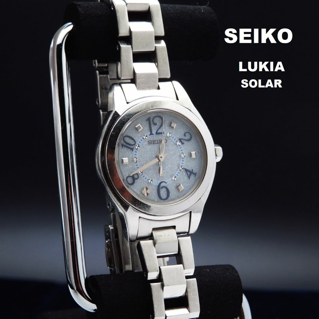 SEIKO - SEIKO LUKIA ソーラー腕時計 キラキラ文字盤の通販 by SEIKO - SEIKO LUKIA ソーラー腕時計 キラキラ文字盤の通販 by