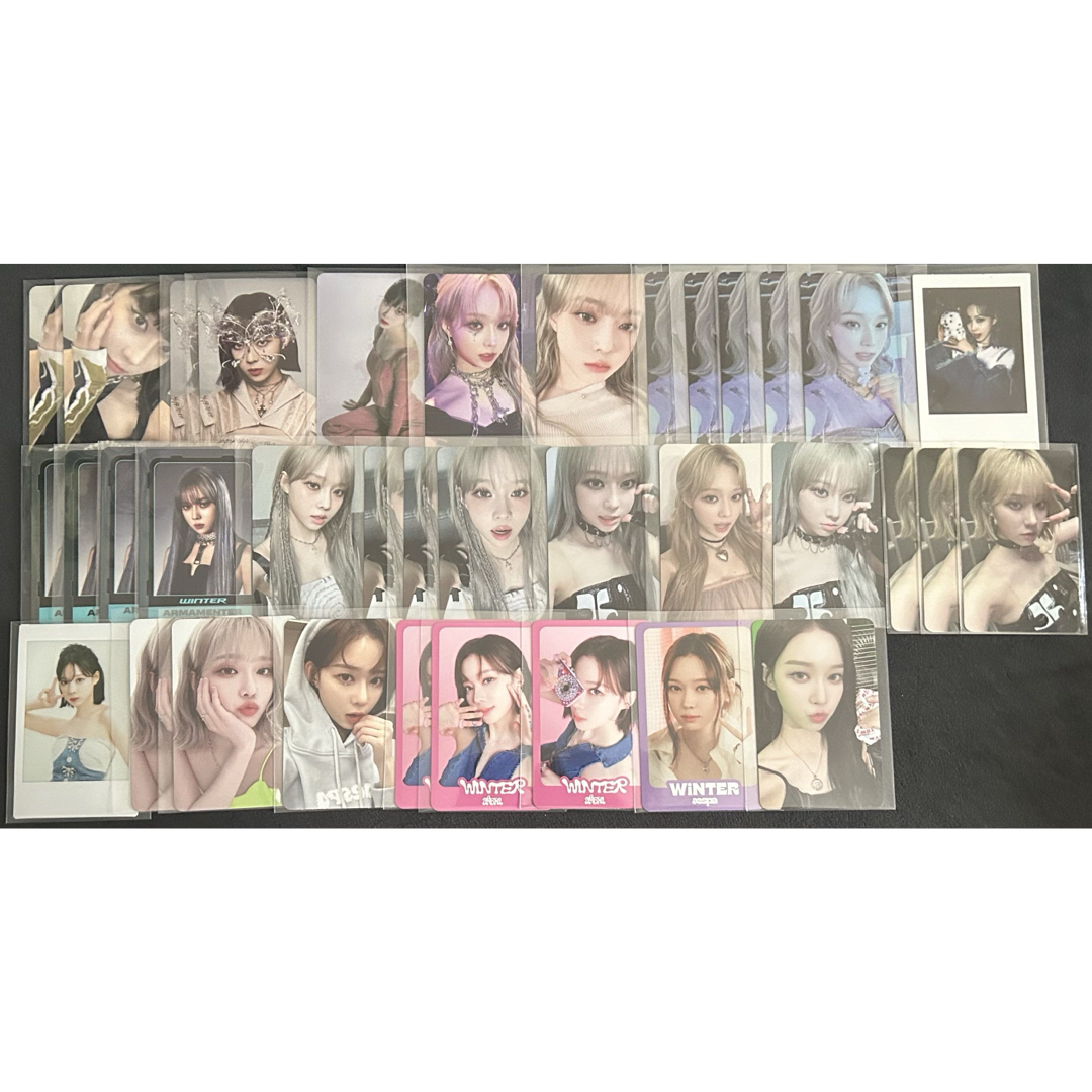 aespa ウィンター トレカ まとめ売り アイドルグッズ aespa ウィンター トレカ まとめ売り アイドルグッズ
