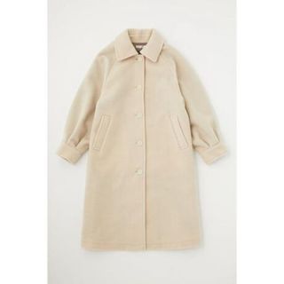 マウジー(moussy)のmoussy BAL COLLAR PUFF SLEEVE コート(ロングコート)