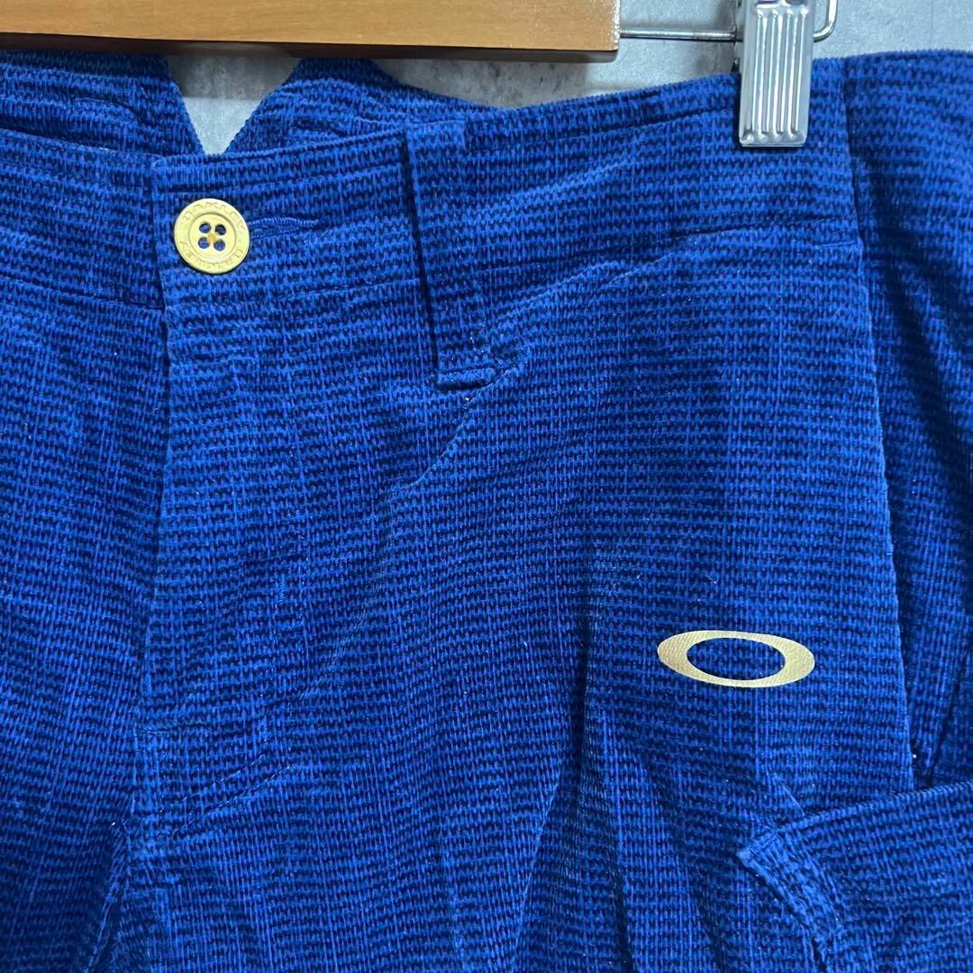 Oakley(オークリー)のOAKLEY オークリー hydrolix コットンパンツ 金刺繍 ゴルフパンツ メンズのパンツ(その他)の商品写真