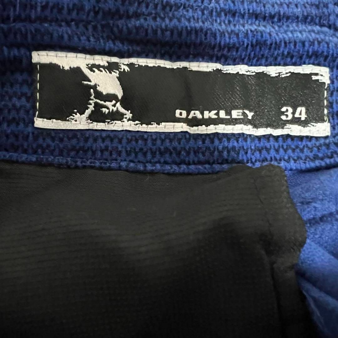 Oakley(オークリー)のOAKLEY オークリー hydrolix コットンパンツ 金刺繍 ゴルフパンツ メンズのパンツ(その他)の商品写真