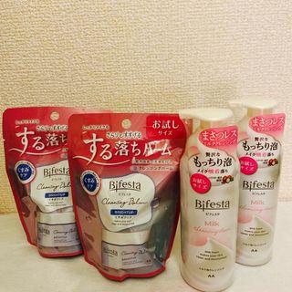 ビフェスタ(Bifesta)のビフェスタ　ミルク泡クレンジングお試し 90g クレンジングバーム　(クレンジング/メイク落とし)