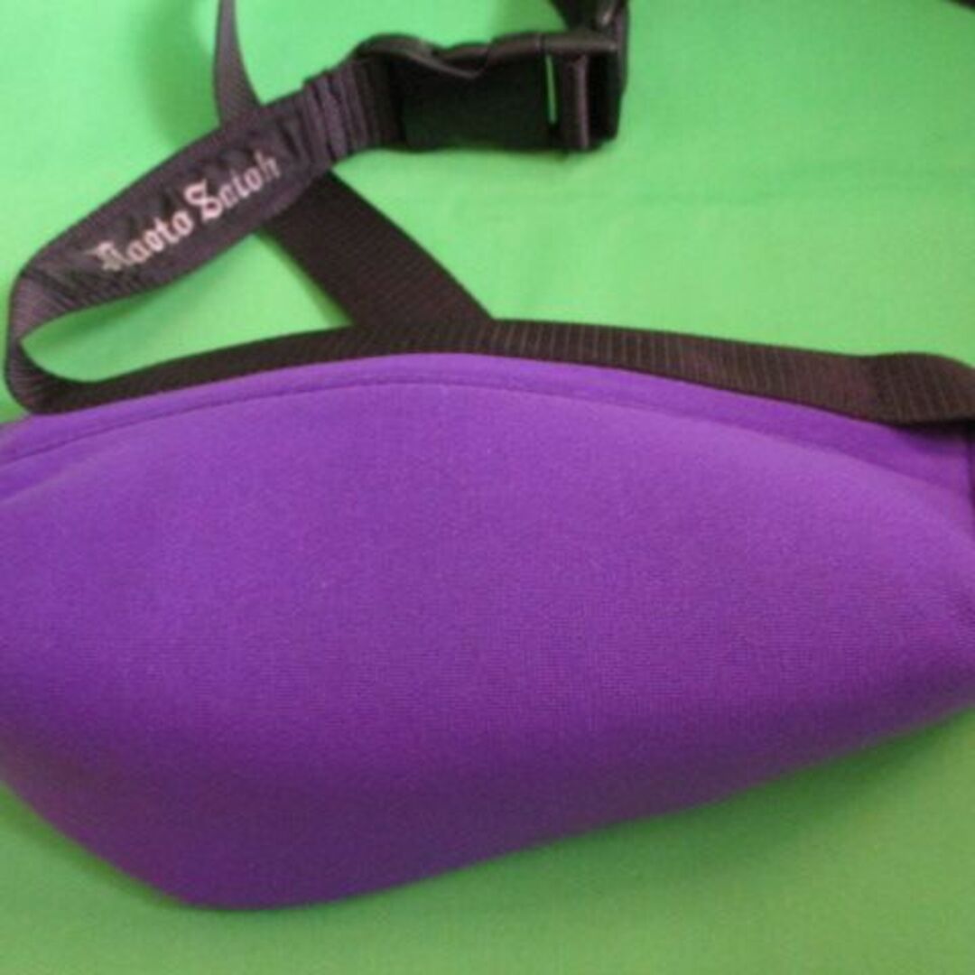 セカスト購入の　ウエストポーチ　紫色　バッグ メンズのバッグ(ウエストポーチ)の商品写真