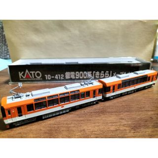 カトー(KATO`)のKATO　カトー 叡電900　きらら 2両セット メープルオレンジ　モーター不調(鉄道模型)