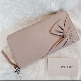 ジルスチュアート(JILLSTUART)の【新品】JILLSTUART スパイラル ラウンドファスナー 長財布 ピンク(財布)