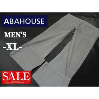 アバハウス(ABAHOUSE)のメンズXL◇ABAHOUSE◇チェック柄パンツ(その他)