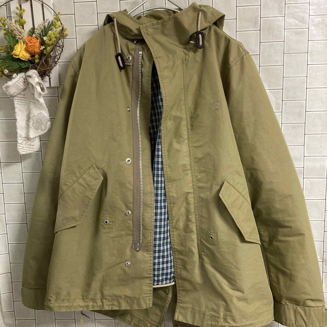 フレッドペリー⭐️マウンテンパーカー⭐️クリーニング済 フレッドペリー⭐️マウンテンパーカー⭐️クリーニング済