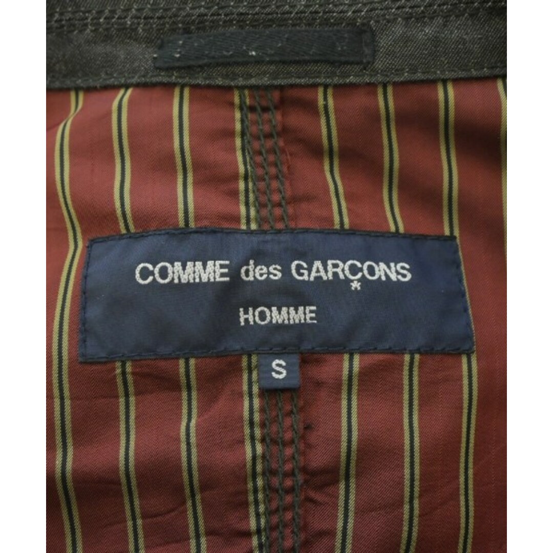 COMME des GARCONS HOMME(コムデギャルソンオム)のCOMME des GARCONS HOMME ジャケット S 黒系 【古着】【中古】 メンズのジャケット/アウター(その他)の商品写真