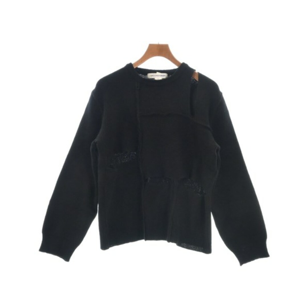 COMME des GARCONS SHIRT ニット・セーター M 黒あり光沢