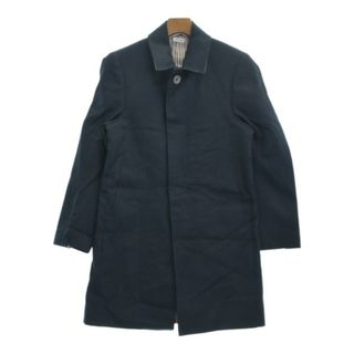 トムブラウン(THOM BROWNE)のTHOM BROWNE トムブラウン コート 0(XS位) 紺 【古着】【中古】(その他)