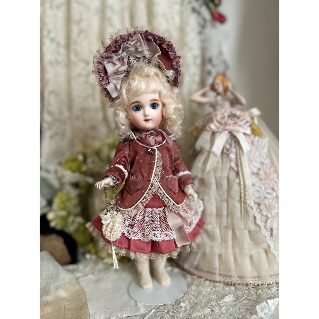 28㎝用 ドレスセット ビスクドール アンティークドールの通販 by 28㎝用 ドレスセット ビスクドール アンティークドールの通販 by