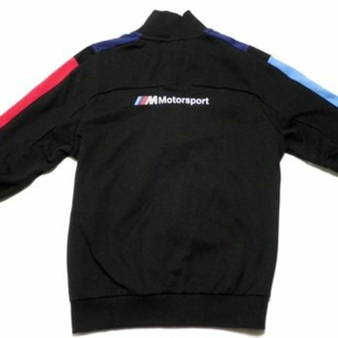 BMW(ビーエムダブリュー)の新品 PUMA×BMW スウェットジャケット 黒 Mサイズ(US Mサイズ) メンズのジャケット/アウター(その他)の商品写真