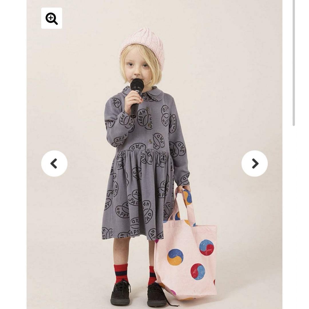 BOBO CHOSES(ボボショーズ)のBOBO CHOSES  ワンピース キッズ/ベビー/マタニティのキッズ服女の子用(90cm~)(ワンピース)の商品写真