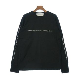 ラシュモン(Lachement)のLachement ラシュモン Tシャツ・カットソー M 黒 【古着】【中古】(カットソー(半袖/袖なし))