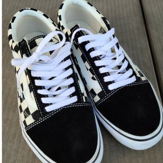 ヴァンズ(VANS)のVANS　オールドスクール　チェック　27.5(スニーカー)