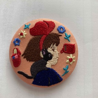 ジブリ(ジブリ)のジブリパーク　刺繍ブローチ(キャラクターグッズ)