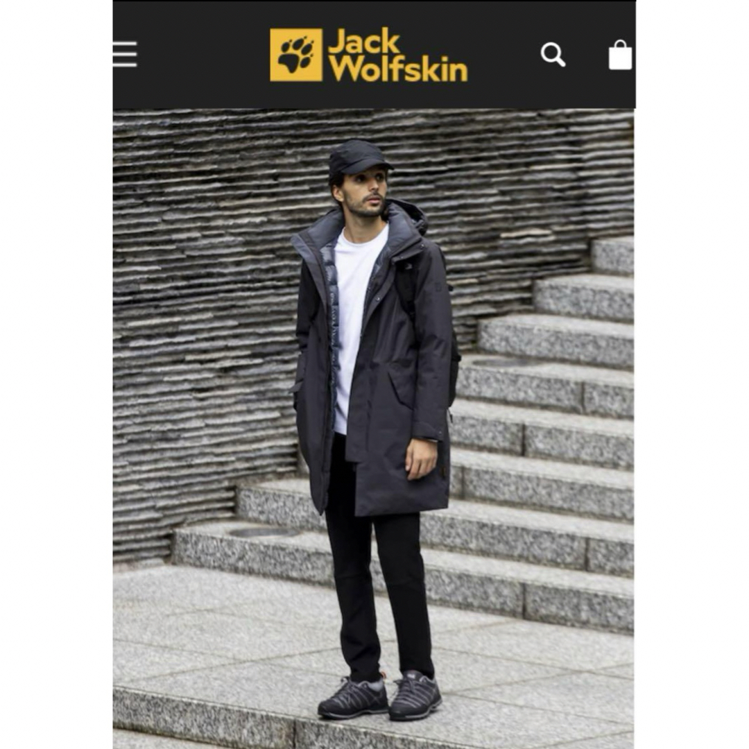 Jack Wolfskin - JACKWOLFSKIN JP COLD BAY COAT ダウンコート(M Jack Wolfskin - JACKWOLFSKIN JP COLD BAY COAT ダウンコート(M