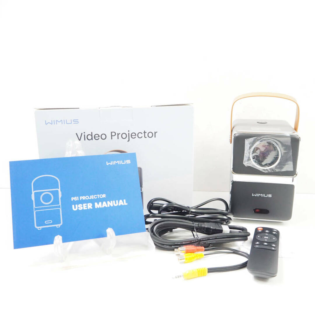 美品 WiMiUS P61 小型モバイルプロジェクター ホーム 短焦点 美品 WiMiUS P61 小型モバイルプロジェクター ホーム 短焦点
