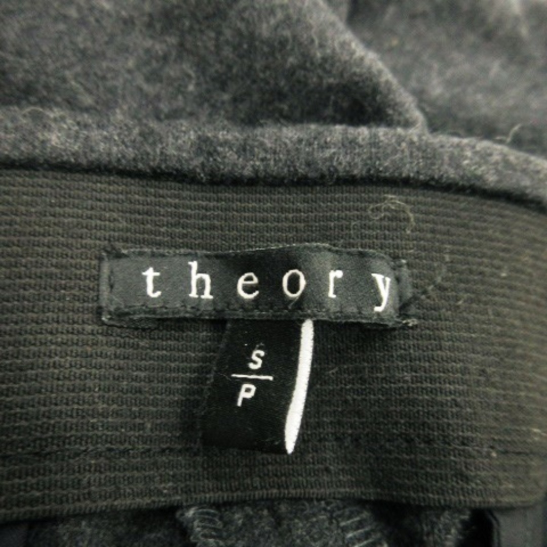theory(セオリー)のセオリー パンツ ワイド アンクル ガウチョ ウール センターシーム S グレー レディースのパンツ(その他)の商品写真