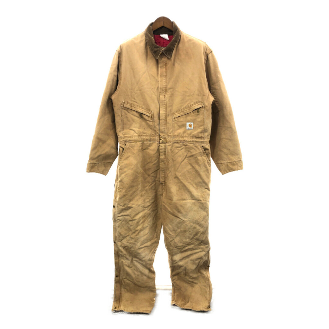 70s Carhartt USA製 ダック地 オールインワン つなぎ S176