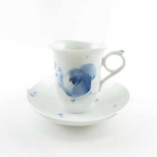 マイセン(MEISSEN)のMEISSEN マイセン 青い花 コーヒーカップ＆ソーサー 1客 SO907K (グラス/カップ)