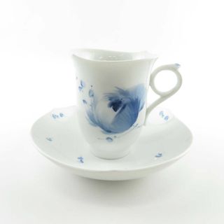 マイセン(MEISSEN)のMEISSEN マイセン 青い花 コーヒーカップ＆ソーサー 1客 SO908K (グラス/カップ)