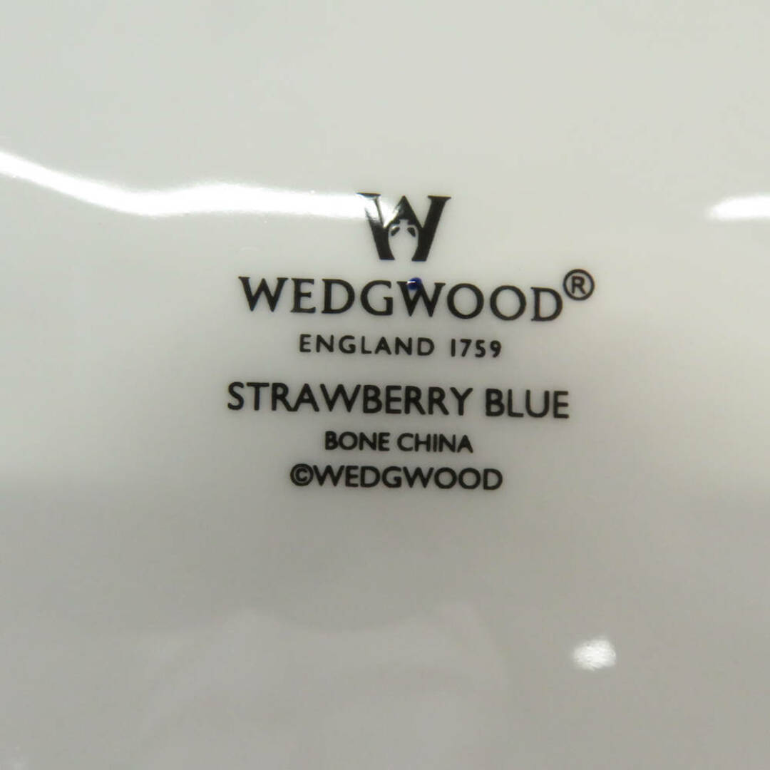 WEDGWOOD(ウェッジウッド)の美品 WEDGWOOD ウェッジウッド ストロベリーブルー ティーポット 1点 茶器 SO912K  インテリア/住まい/日用品のキッチン/食器(その他)の商品写真