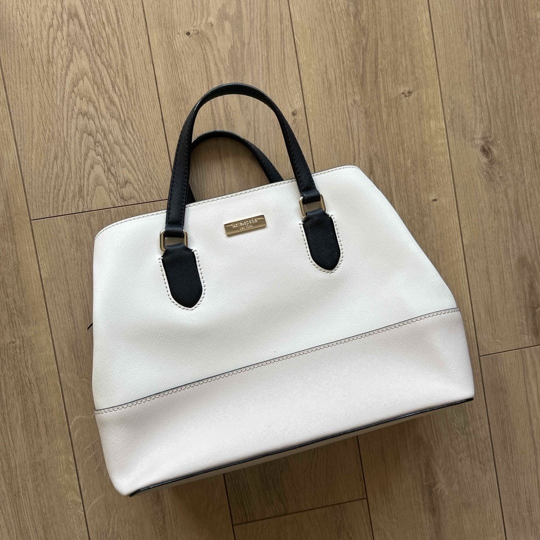 kate spade new york(ケイトスペードニューヨーク)のkate spade（ケイトスペード）◆バイカラーハンドバッグ レディースのバッグ(ハンドバッグ)の商品写真