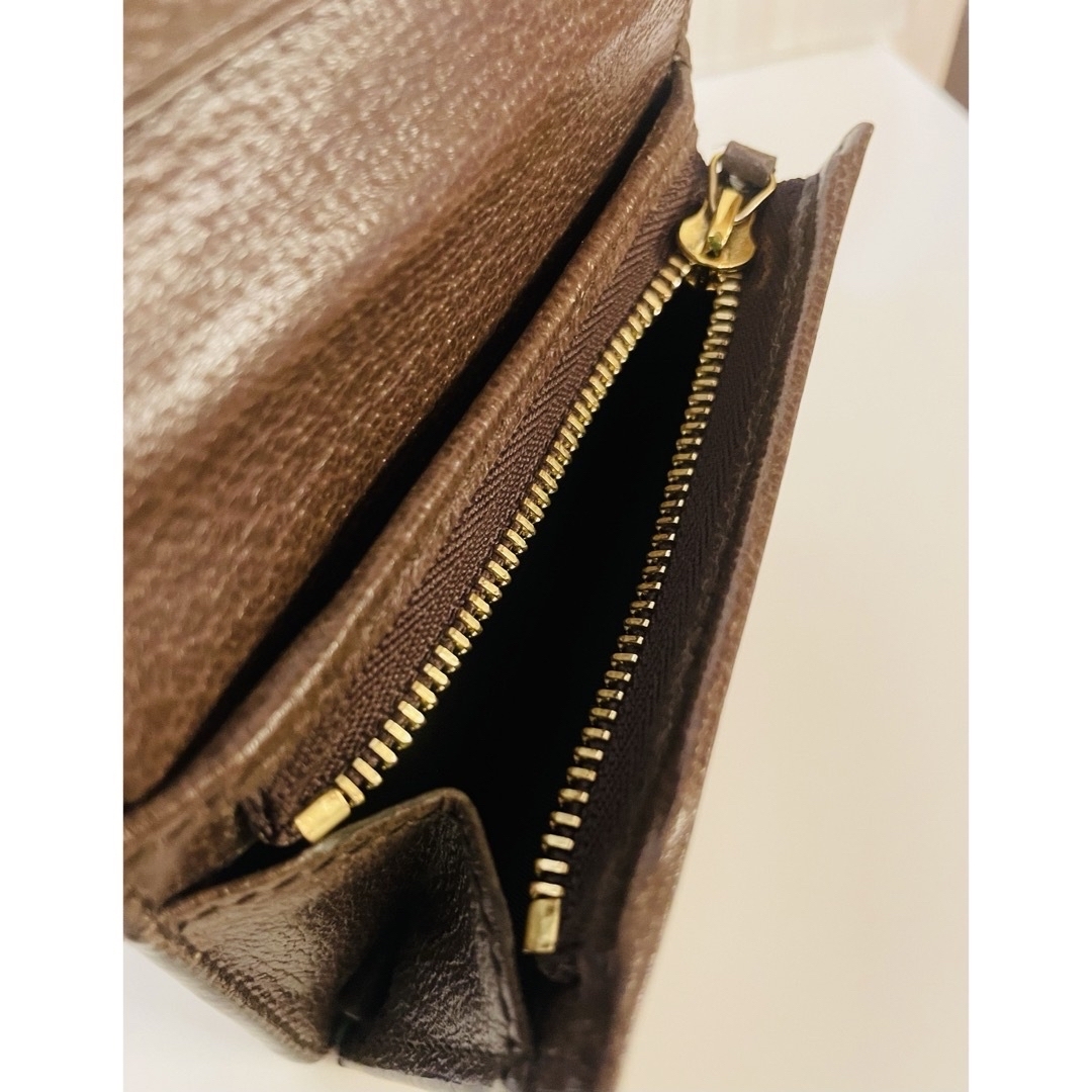 Gucci(グッチ)の【美品】GUCCI  グッチ 二つ折り 財布 レディースのファッション小物(財布)の商品写真