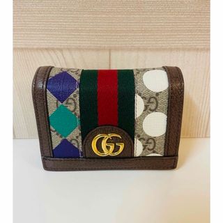 グッチ(Gucci)の【美品】GUCCI  グッチ 二つ折り 財布(財布)