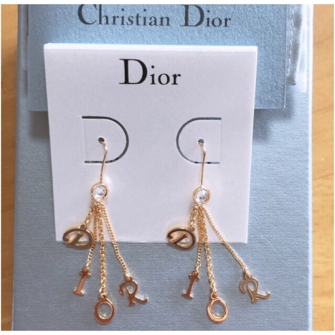 Dior クリスチャンディオールピアス　フックタイプ